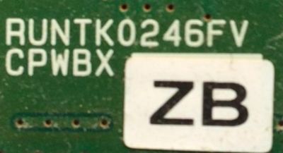 KIT DE TARJETAS PARA TV VIZIO / MAIN 0160CAP0DE00 / 1P-0165X00-4011 / 374D / 170118 / FUENTE 09-60CAP0D0-00 / 1P-1156800-1010 / T-CON RUNTK0246FVZB / RUNTK0246FV / PANEL S600DUA-3 / MODELO E60-E3 LFTRVUBS / LFTRVUAS / LFTRVUDT - Imagen 3